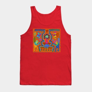 Tropical Shaman Peyote Ritual Tank Top